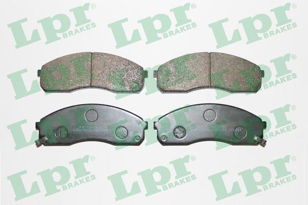Plaquettes de frein Kia Carnival II anti-bruit pour supprimer les sifflements