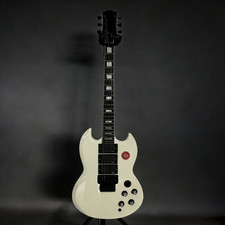 new SG electric guitar white tremolo bridge HHH pickups rosewood fretboard