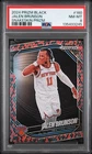 2024 PANINI PRIZM BLACK SNAKE PRIZM #160 JALEN BRUNSON PSA 8