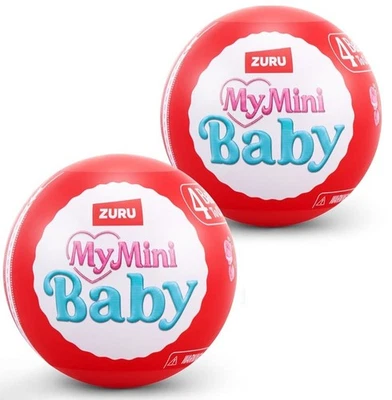 ZURU My Mini Baby Sweet Hearts 2er Pack Mystery Capsule Babypuppe 4 zum Sammeln