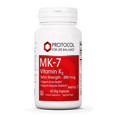PROTOCOL FOR LIFE BALANCE MK-7 Vitamin K2 300mcg - Extra Strength - VIT K Sup...