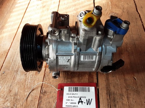 KLIMA PUMPE AC COMPRESSOR Volkswagen Golf V (1K1) 1K0820859T #AB009|PAIRC|DV062