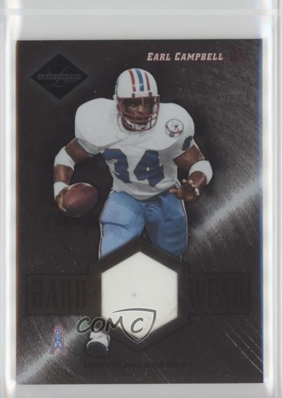 2003 Leaf Limited Hard Wear /100 Earl Campbell #H-8 HOF 0n64