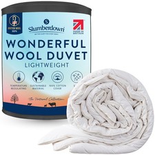 Slumberdown Wonderful Wool Lightweight Single Duvet