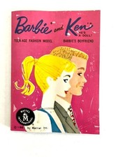 Vintage Mattel 1961 Barbie Ken Fashion Booklet Catalog