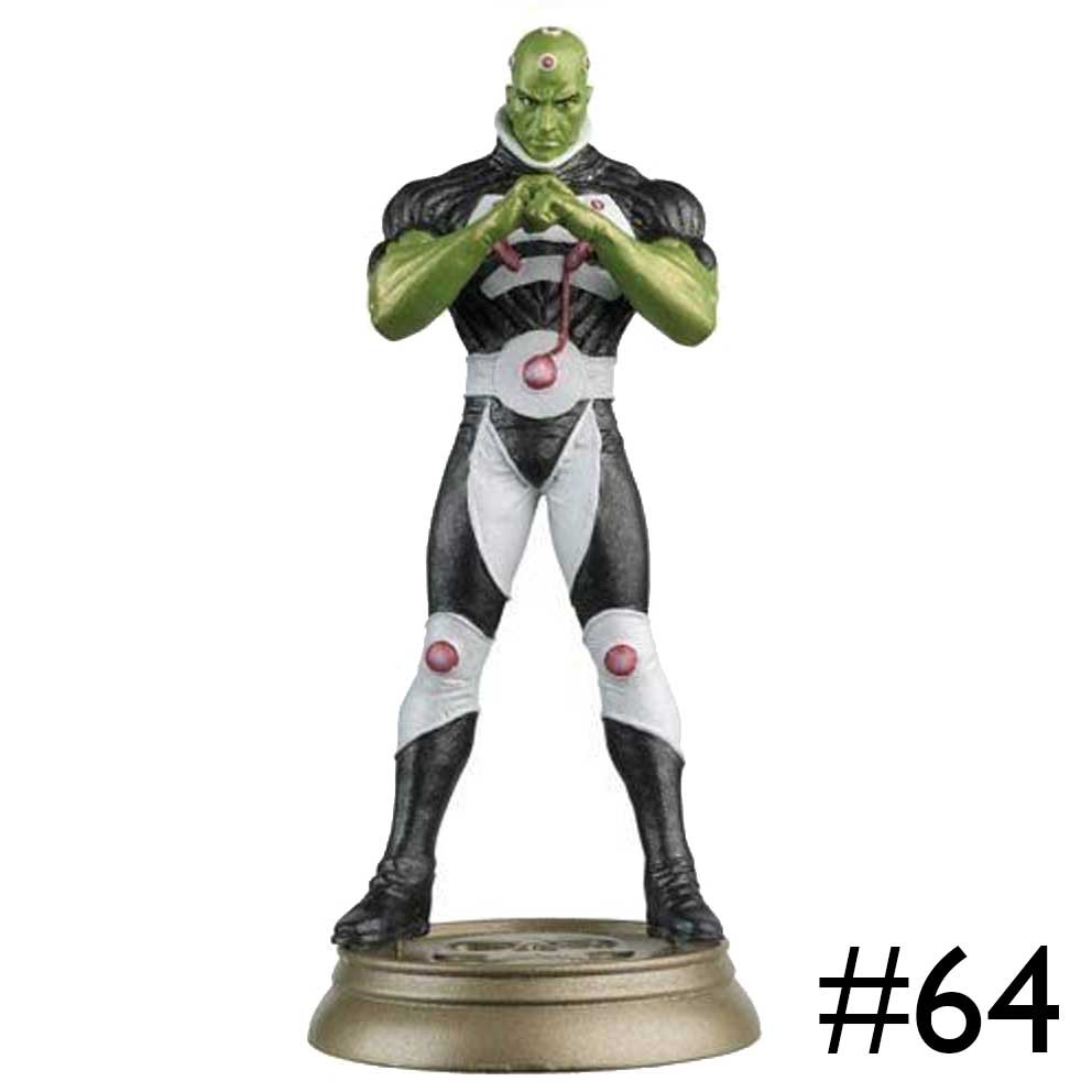 DC Brainiac Chess Collection Figure Eaglemoss Black Pawn #64 NEW
