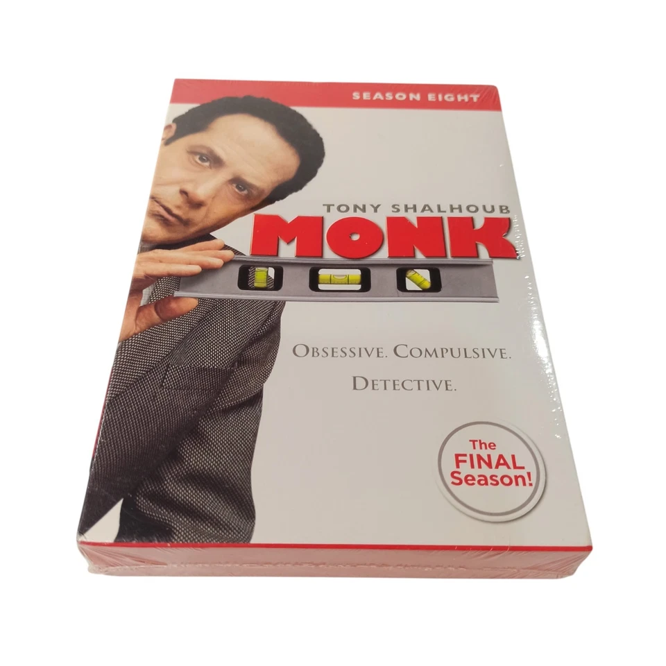 Monk Season 8 DVD Comedy Crime Drama Police Detective Region 1 Brand New - Image 3 of 4