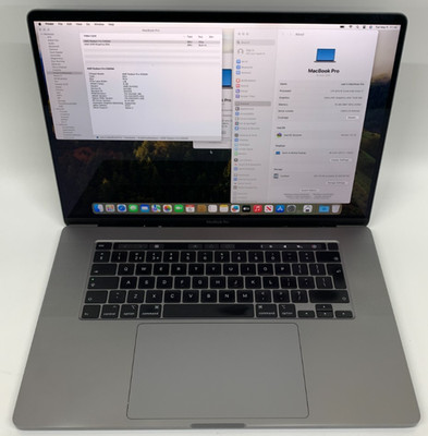 Apple MacBook Pro A2141 16'' i7 9. Gen 16GB RAM 500GB NVMe Grade C GBR