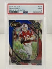 Drake Maye - 2024 Select #218 RED & BLUE SHOCK - PSA 9 Mint - Patriots