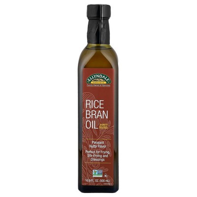 Ellyndale  Naturals, Rice Bran Oil, 16.9 fl oz (500 ml)