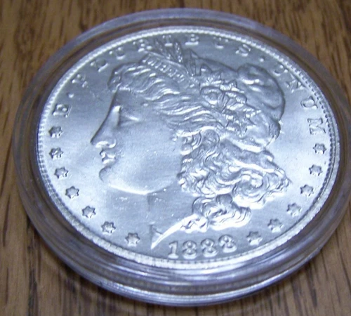 1888-S MORGAN SILVER DOLLAR, Very Fine DETAILS