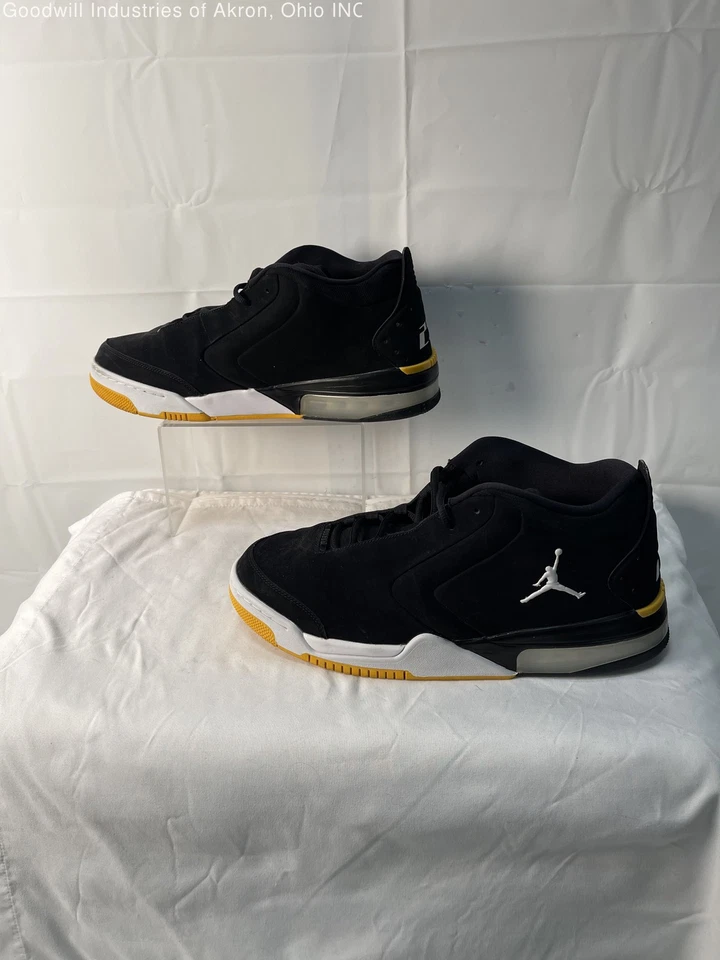 Gently Loved Air Jordan Big Fund "Black University Gold" Men's Sneakers- Size 13 - Image 4 of 4
