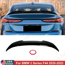 For 20-24 BMW F44 228i M235i Gran Coupe PSM Style High Kick Trunk Spoiler Black