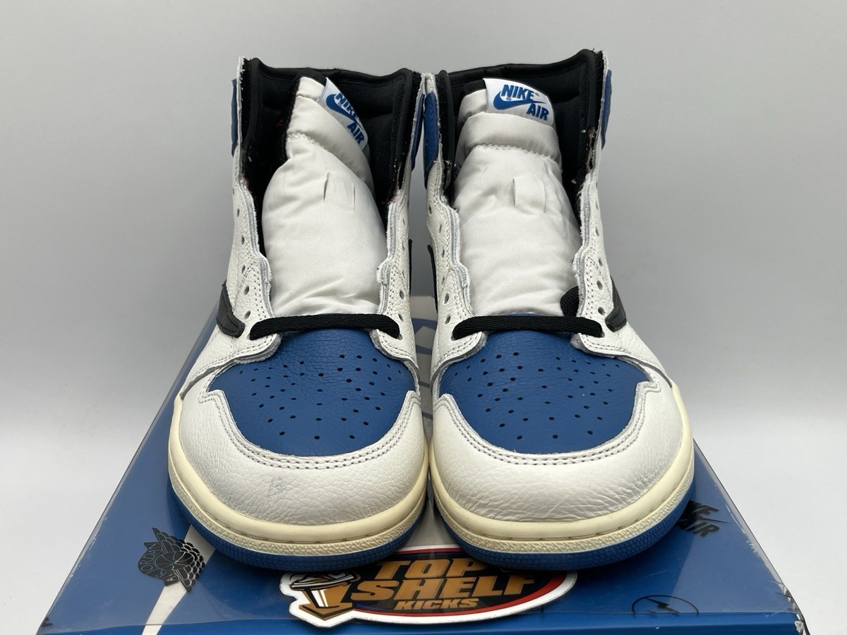 New Nike Air Jordan 1 High Travis Scott Fragment 2021 Size 10.5 