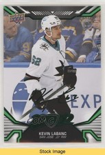 2022-23 Upper Deck MVP Green Script SP Kevin Labanc #170 READ 0k6r