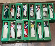 Vtg Lot of 15 CDC Mollard Paris Napoleonic Action Figure 1975 12" Box 1st Empire