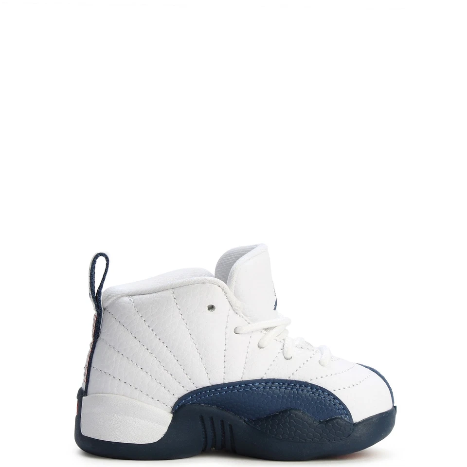 Jordan 12 Retro Blanco/Azul Francés Niño (850000 114) Foto 2 de 4
