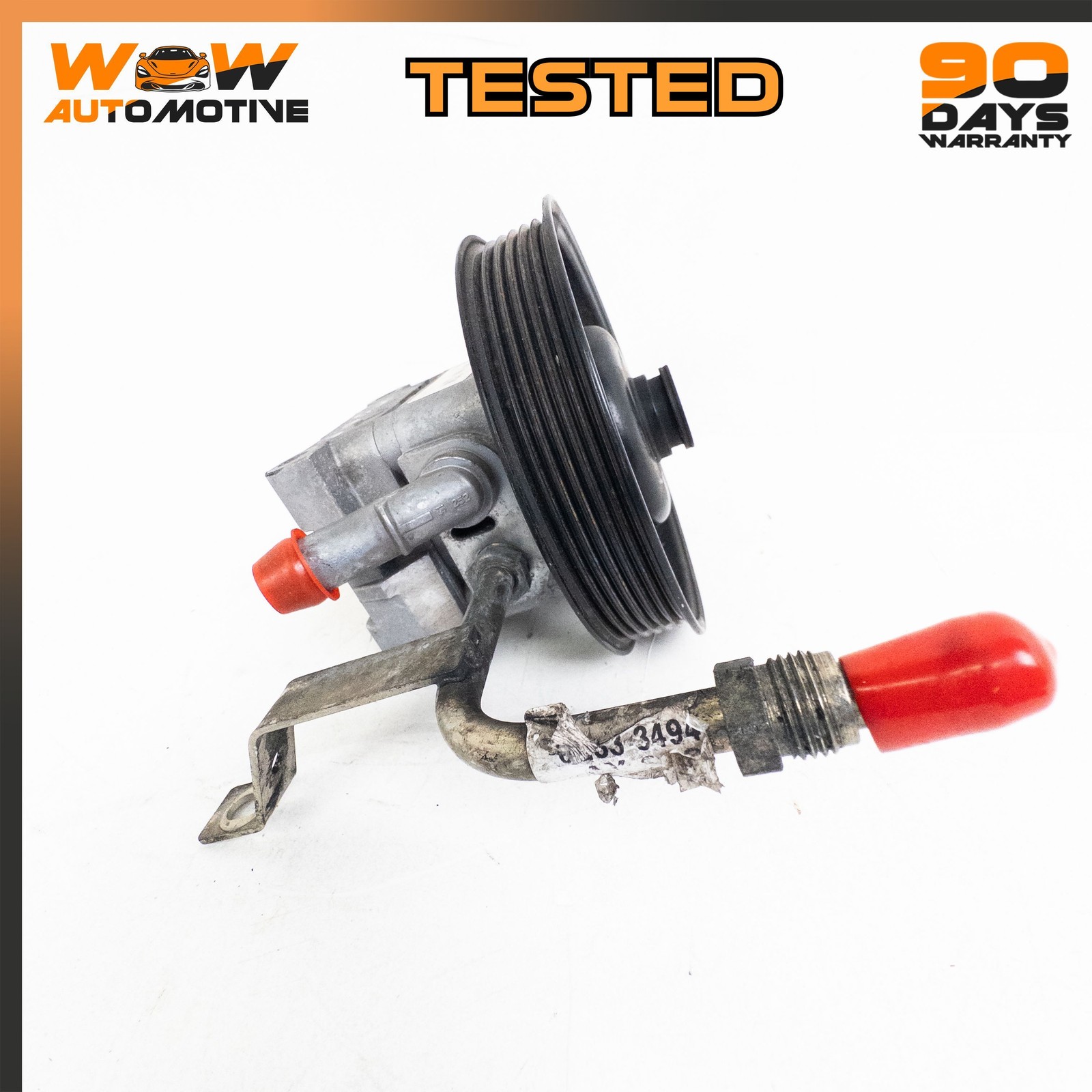 06-16 ASTON MARTIN V8 VANTAGE POWER STEERING PUMP ASSEMBLY 6G333A696AC OEM