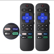  Pack Of 2 Roku Remote Control Only For Roku TV, Not for Roku stick/Box