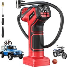 Tire Inflator Portable Air Compressor Compatible With Milwaukee 18V Battery,