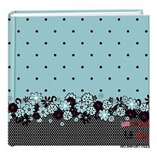 200 Pocket Printed Polka Dot Buds Photo Album for 4x6 Inch Prints