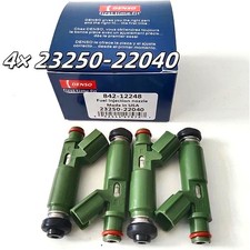 4× NEW DENSO Fuel Injectors 23250-22040 1ZZF...