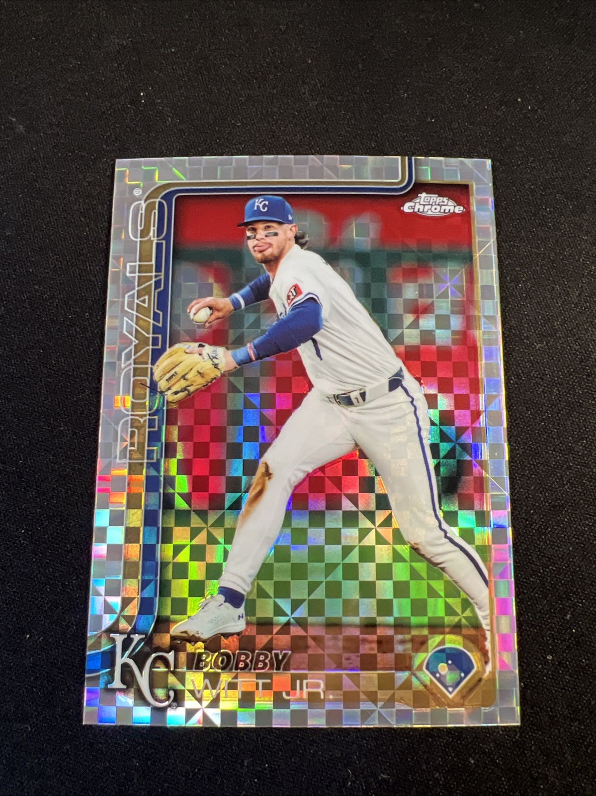 2025 Topps Chrome - Bobby Witt Jr. #93 X-Fractor