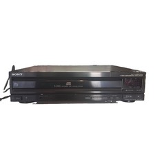 Sony CDP-C500 5 Disc CD Changer Carousel Player - No Remote, Tested