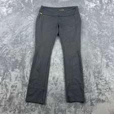 Lole Leggings womens Size Medium Gray Pull Stretch Moisture Wicking Athleisure