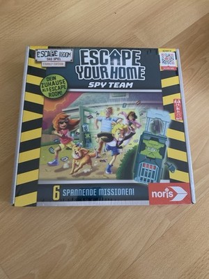 Noris Escape Room - Escape Your Home - Spy Team Spiel - OVP