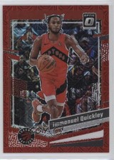 2023-24 Panini Donruss Optic Choice Red Prizm 75/88 Immanuel Quickley #83 14t3