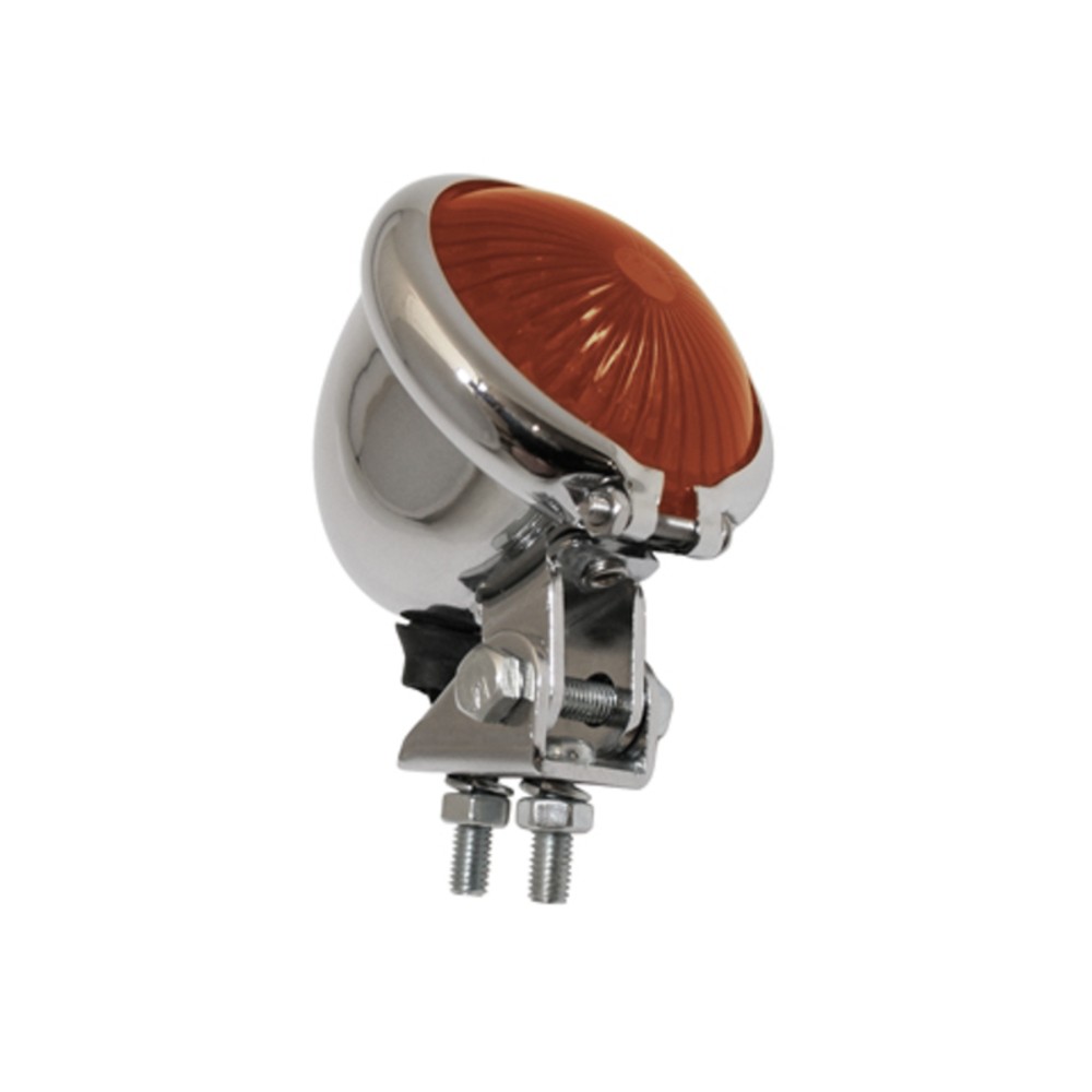 Free Shipping Highsider Smart Bates Style Chrome Led Rear Pilot For Motorcycle