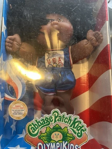 Cabbage Patch Kids Doll OLYMPIKIDS 1996 Olympics TRACK & FIELD Vtg NIB