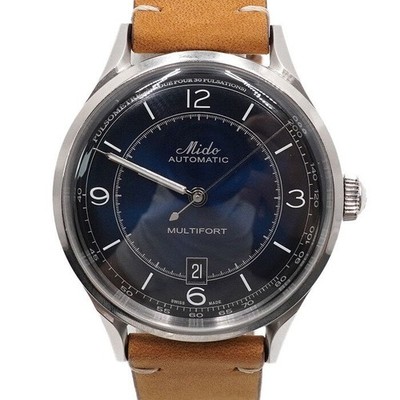 MIDO Multifort Patrimony 40mm Automatik Lederband Herrenuhr 156076169 [U]