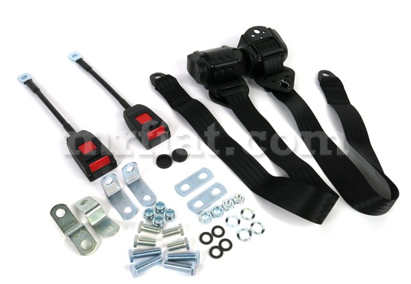 Ferrari Mondial Front Three Point Seat Belts Set 1980-93 New
