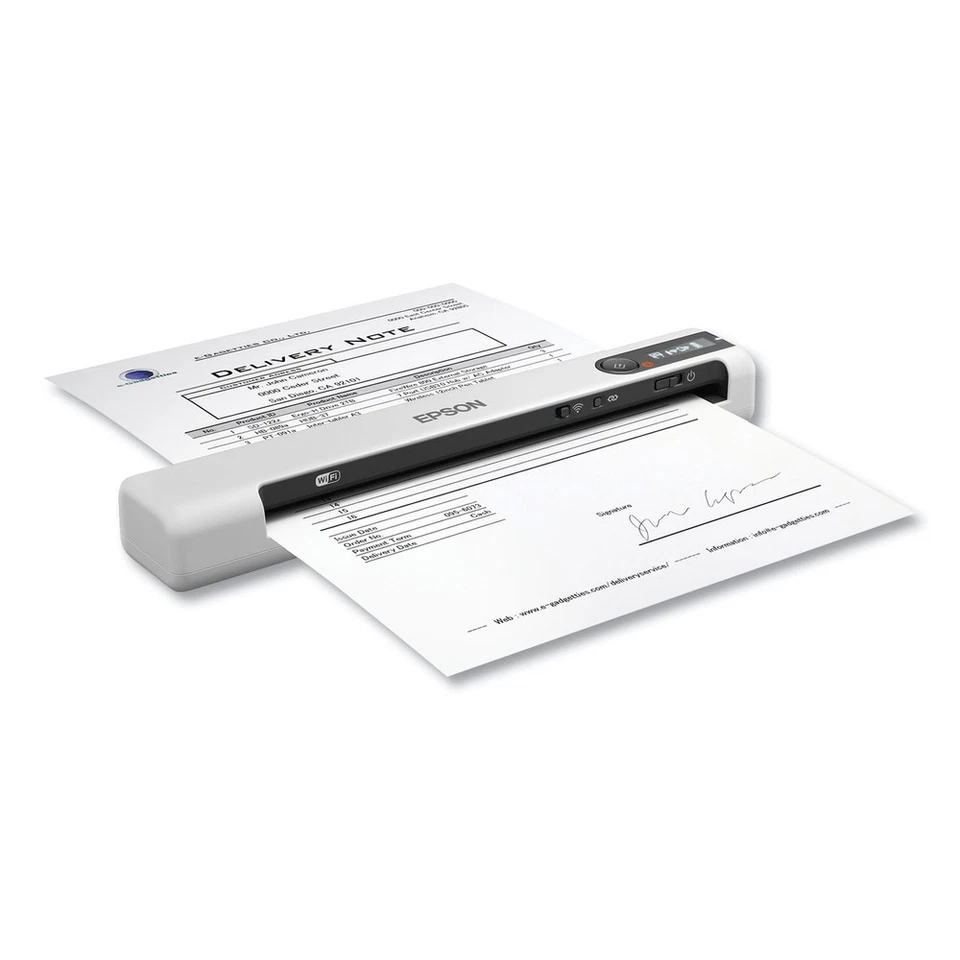 Ds-80W Wireless Portable Document Scanner, 600 Dpi Optical Resolution, 1-Sheet - Image 3 of 4