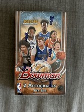2025-26 Bowman Basketball Hobby Box Factory Sealed IN HAND 2 Autos Flagg NBA RC