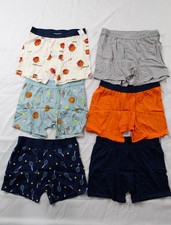 Old Navy Boys' Fly Front Boxer Briefs Underwear 6-Pack DH3 Multicolor XL NWT