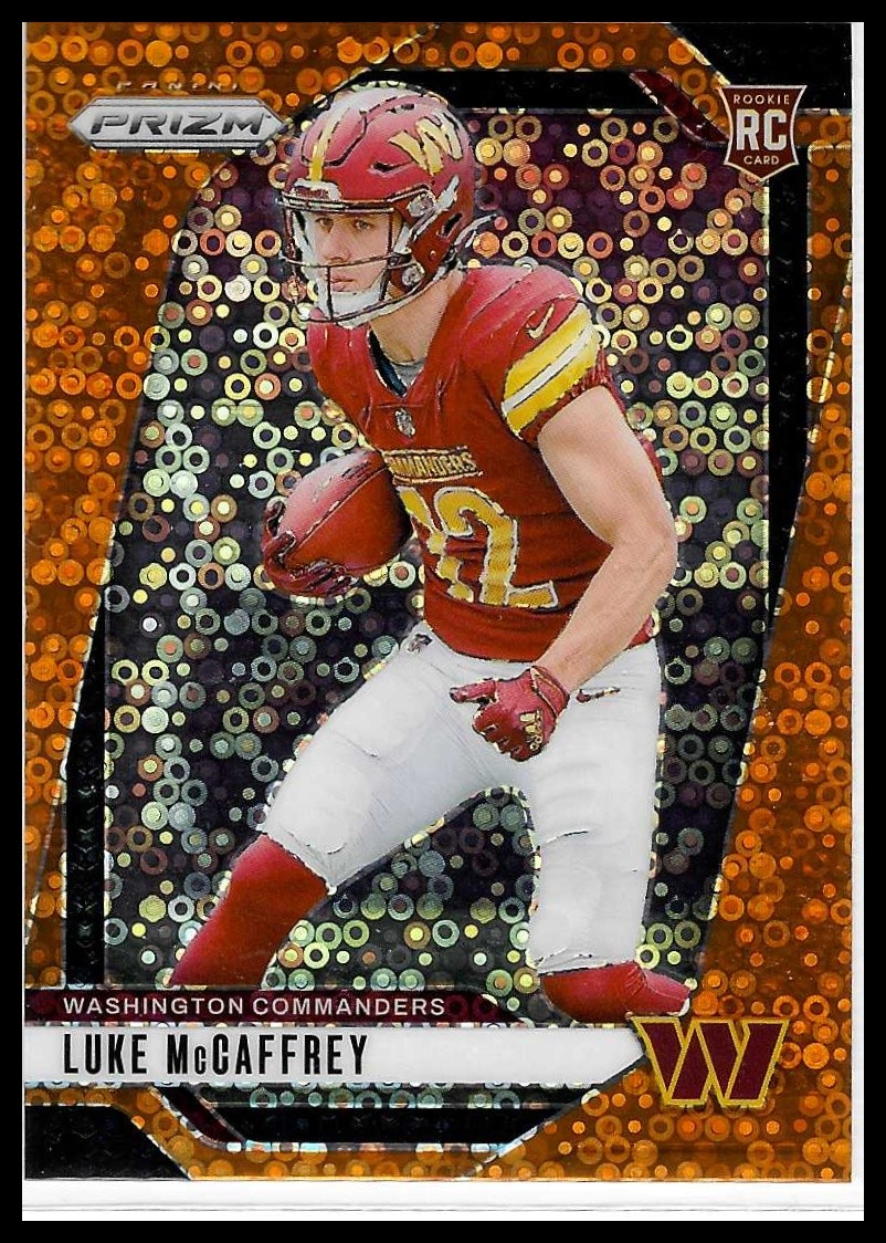 2024 Panini Prizm #367 Luke McCaffrey Disco