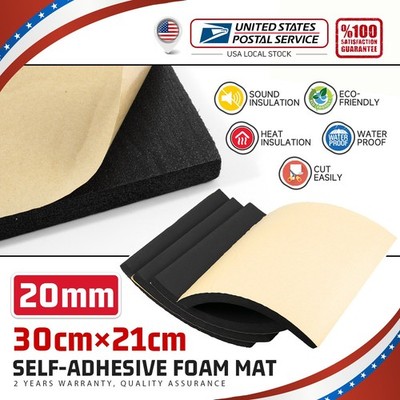 Car Heat Shield Insulation Sound Deadener Noise Proofing Block Mat 0.25SQM 20mm