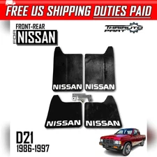 For Nissan Navara Frontier Pickup D21 1986-1997 Front Rear Mud Flap Splash Guard