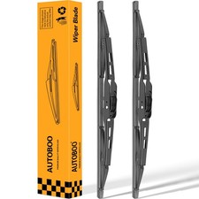 Ricambio spazzole tergicristallo AUTOBOO 13+13 per parabrezza anteriore Jeep Wrangler TJ