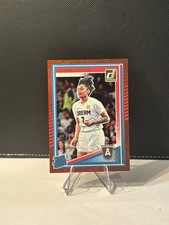 2025 Panini Donruss WNBA Rated Rookie Te-Hina Paopao #91 (RC) Red Shimmer /399