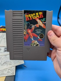 Rygar (Nintendo NES, 1987) Box & Cartridge - No Manual Or Poster 