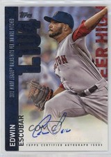 2015 Topps Career High Edwin Escobar #CHA-EE Auto 0nr3