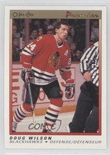 1990-91 O-Pee-Chee Premier Doug Wilson #129 HOF 0c4
