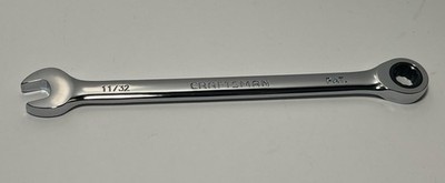 Craftsman 11/32'' Combination Ratcheting Wrench 42500 Y-type Socket Wrench