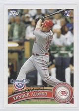 2011 Topps Opening Day Yonder Alonso #49 0c2