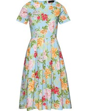 REITMAYER Geblümtes Halbarm-Kleid midi Midikleider|Trachtenkleider