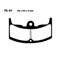 Bremsbelag BremsbeläGe EBC FA080 Vorne FüR Honda CBX 550 F2 Supersport 1982-1984